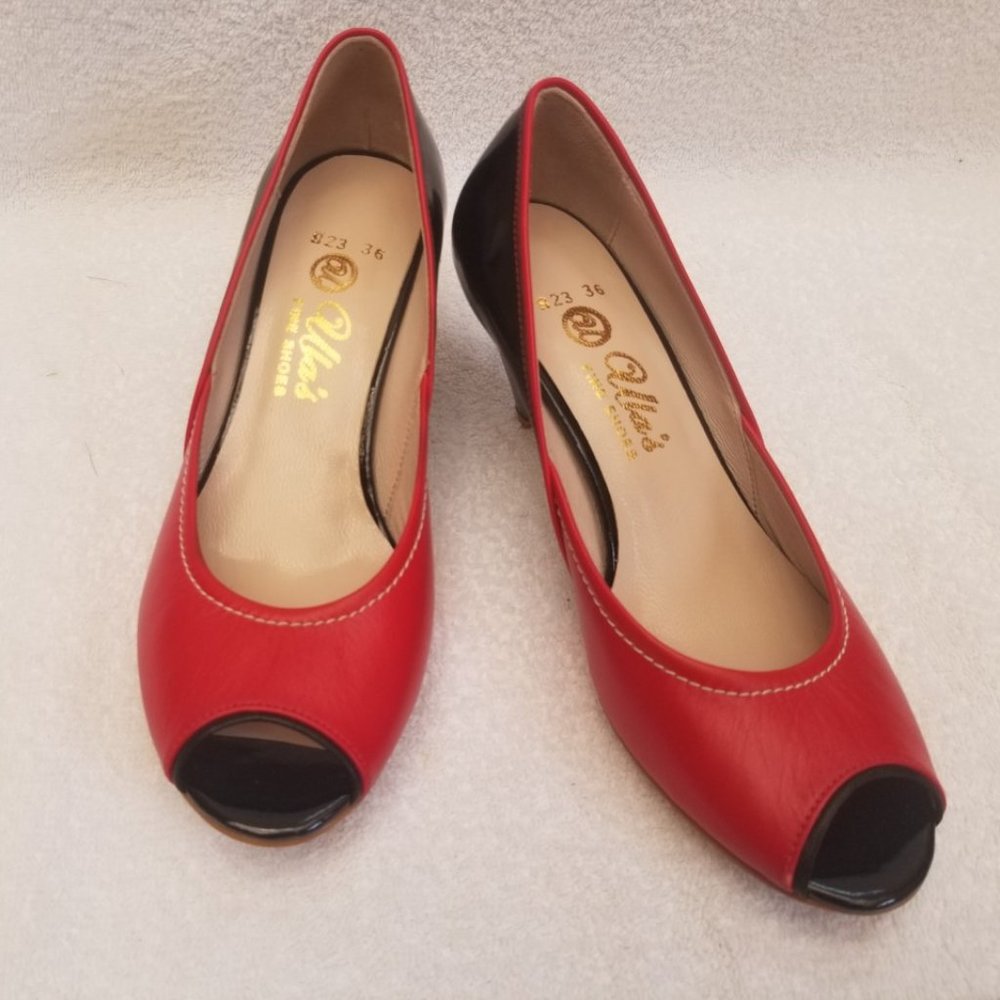 New and unworn Ulas Brand Short Heels